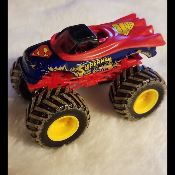 Mattel | Toys | Mattel Hot Wheels Monster Jam Superman Collectible ...